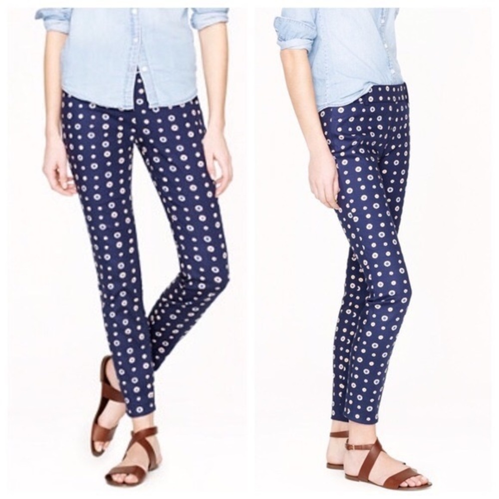 J. Crew Minnie Pant in Foulard Print
